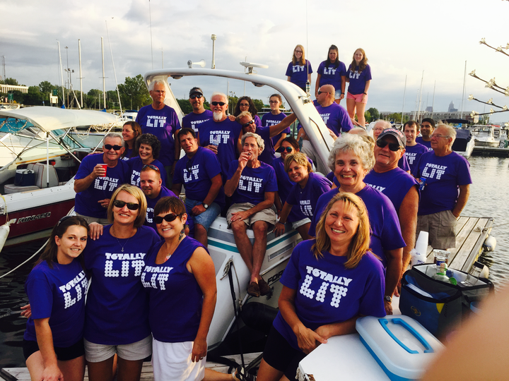 Totally Lit 6th Annual Dock Crawl T-Shirt Photo