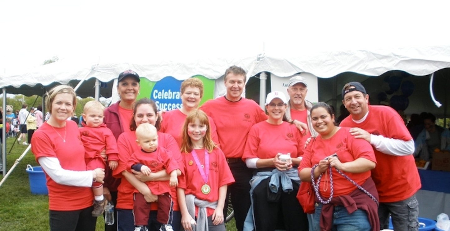 Picture of Heart Walk May 2009 Custom T-Shirt Design Heart Walk May 2009 T-Shirt Photo