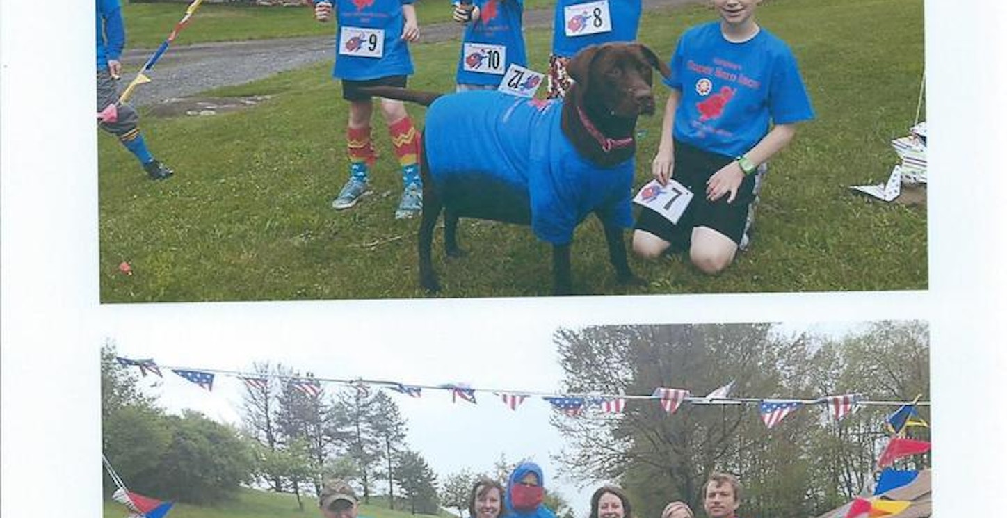 Picture of Family Super Hero Fun Run Custom T-Shirt Design Family Super Hero Fun Run T-Shirt Photo