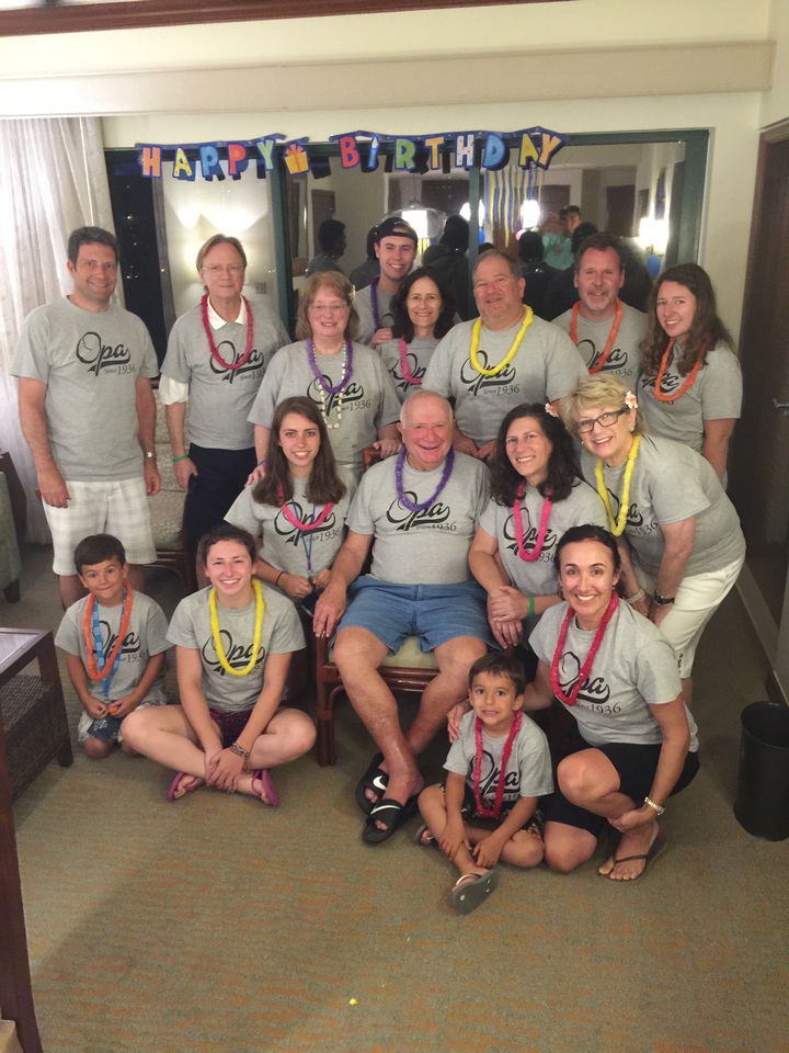 Opa's 80th Birthday T-Shirt Photo