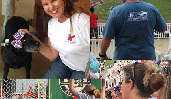 #Stat Salutes American Heroes At The Ballpark! T-Shirt Photo