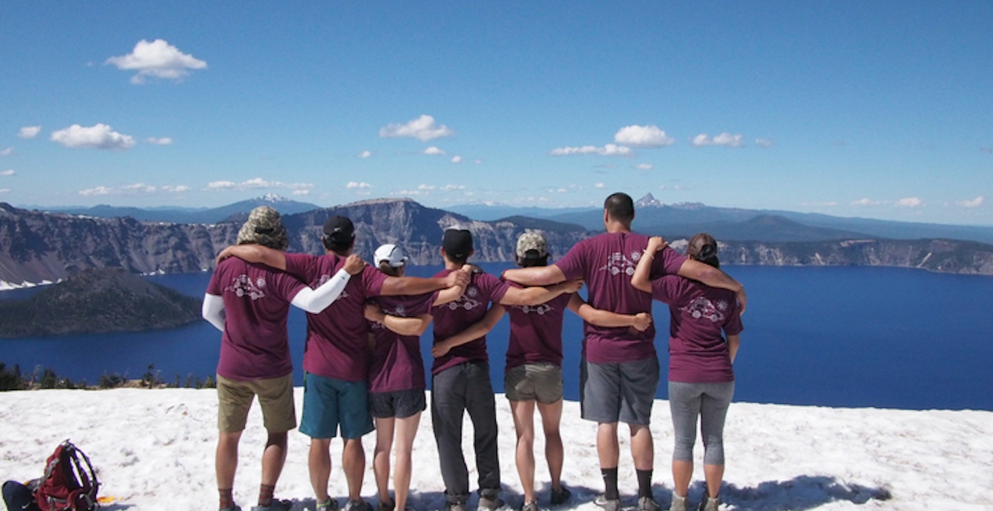 So Leong Road Trip To Crater Lake T-Shirt Photo