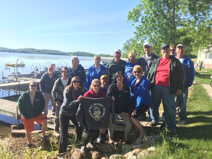 Family Fishing Trip To Lake Lida, Mn T-Shirt Photo