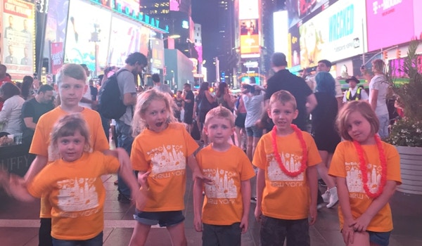 Picture of Times Square Custom T-Shirt Design Times Square T-Shirt Photo