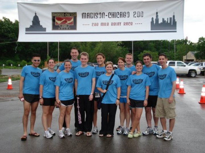 Team We're Doing What?! At The Start Of The Mc200   2008 T-Shirt Photo