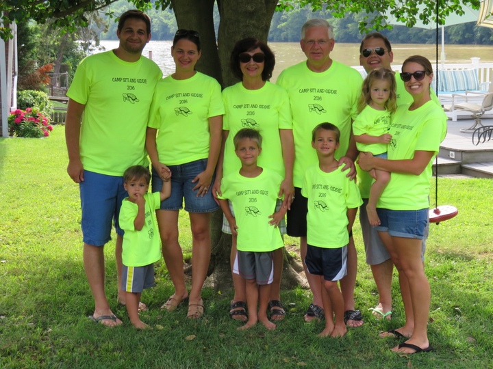 Summertime Fun At Grandma And Grandpa's T-Shirt Photo