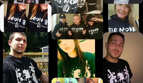 Picture of 518 Mobb Custom T-Shirt Design 518 Mobb T-Shirt Photo