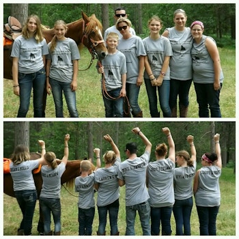 Lone Willow Farm: Riding & Rescue T-Shirt Photo