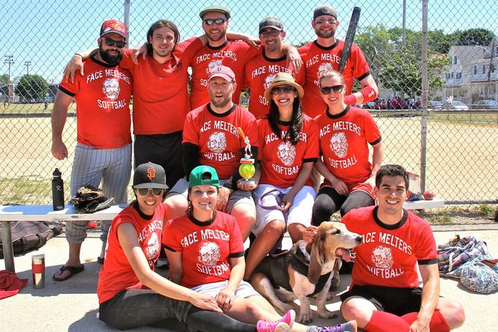 Face Melters Softball   Summer 2016 T-Shirt Photo