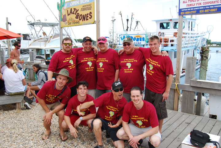 9th Annual "Monster" Fishing Trip T-Shirt Photo