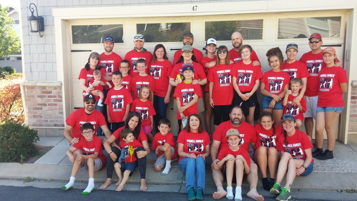 Powell Family Reunion T-Shirt Photo