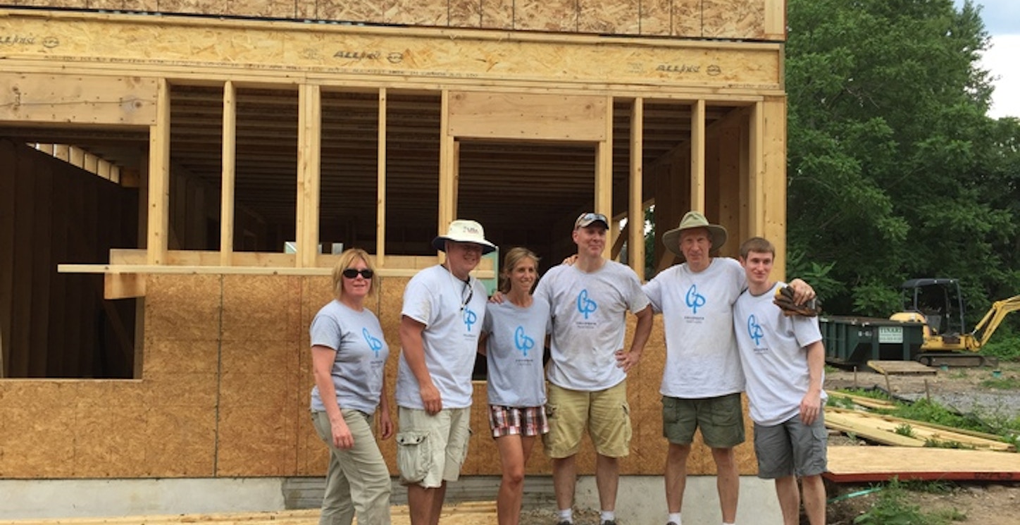 Picture of Colloquia Partners, Llc Builds Community Custom T-Shirt Design Colloquia Partners, Llc Builds Community T-Shirt Photo