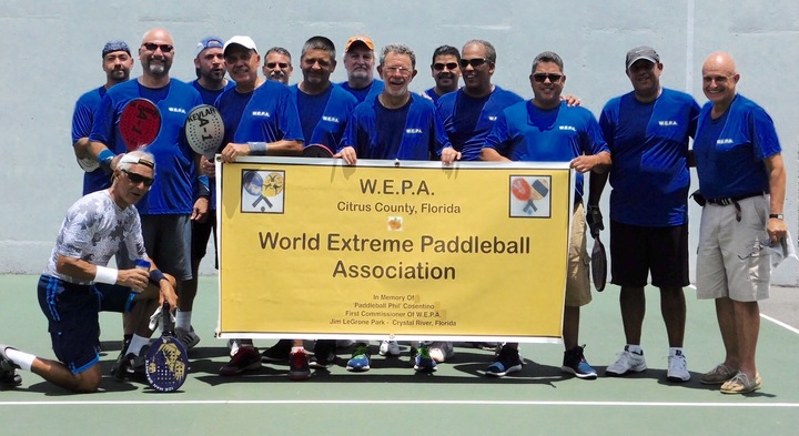 Ny Style Paddleball Players T-Shirt Photo