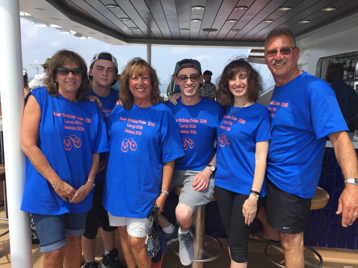 Bader Birthday Cruise T-Shirt Photo