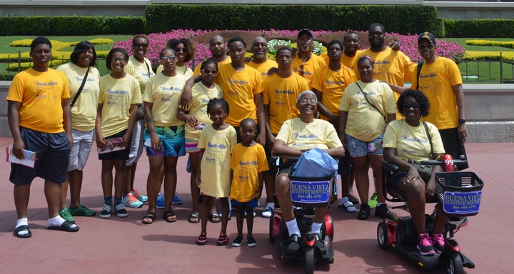 Family At Disney World T-Shirt Photo