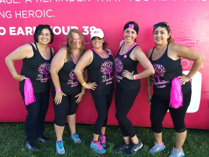 Crossing The Finish Line On Day 1 Of The Avon 39 T-Shirt Photo