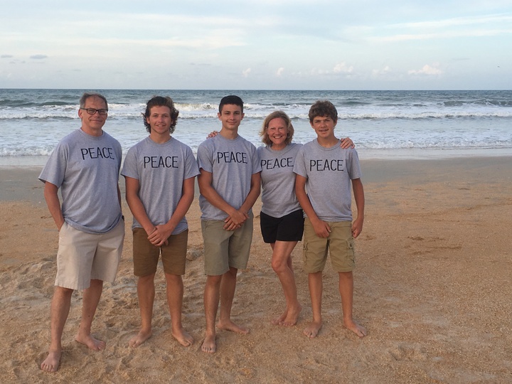 Peace Family Vacation 2016 T-Shirt Photo