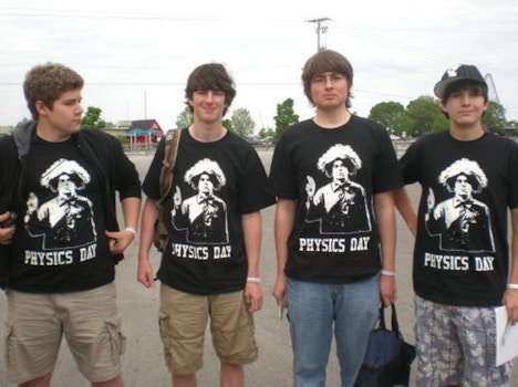 Physics Day 2009 At Cedar Point T-Shirt Photo