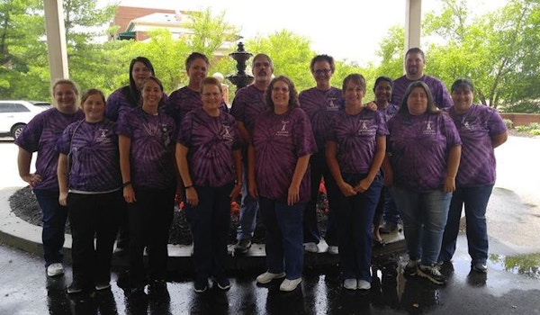 Seasons Goes Purple For Alzheimer's  T-Shirt Photo