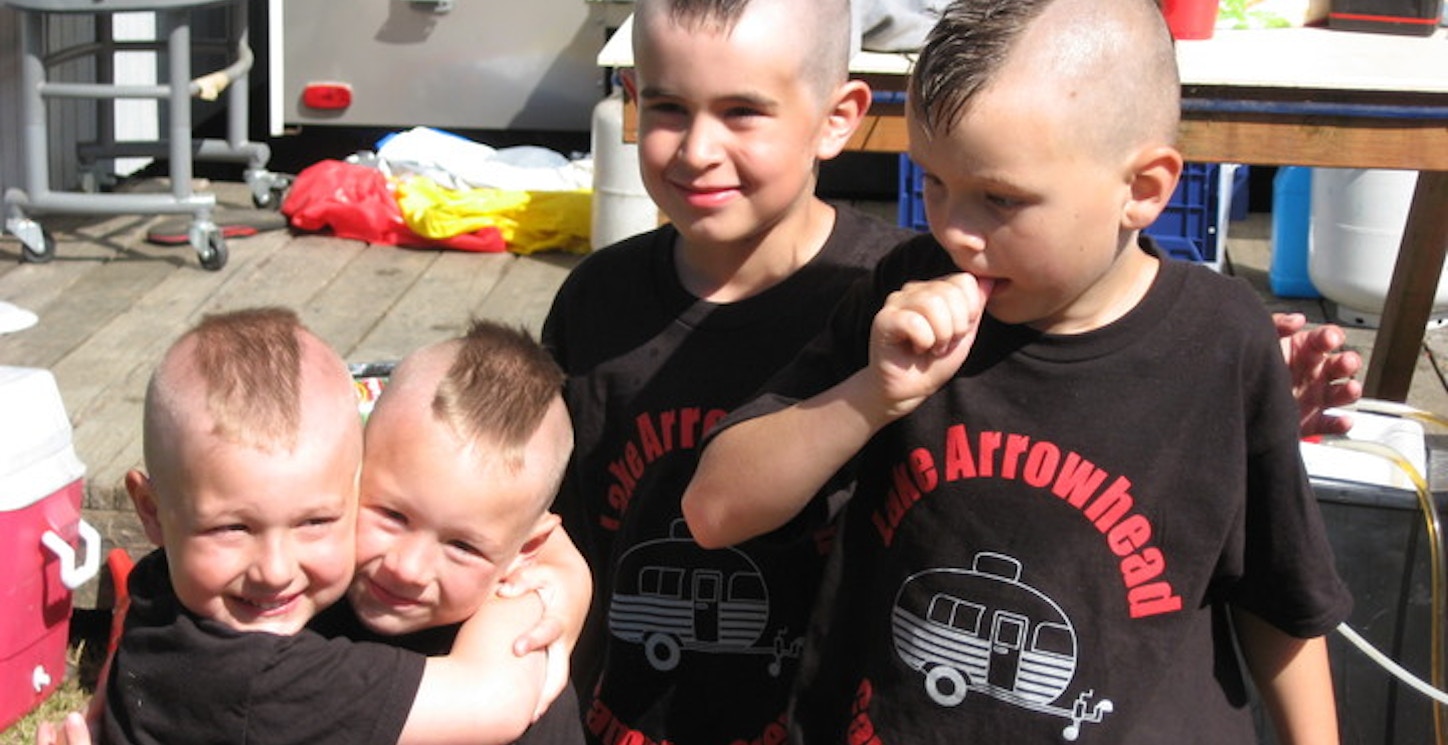 Picture of Memorial Mohawks Custom T-Shirt Design Memorial Mohawks T-Shirt Photo