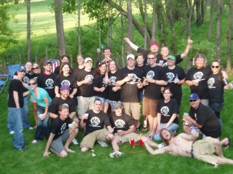 9th Annual Iowa Lawn Darts Tourney T-Shirt Photo