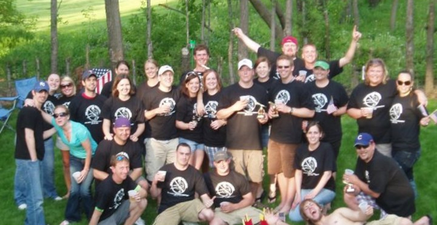 9th Annual Iowa Lawn Darts Tourney T-Shirt Photo