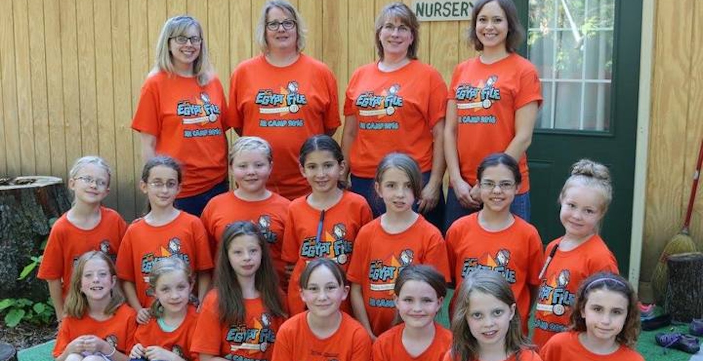 Picture of Summer Bible Camp Custom T-Shirt Design Summer Bible Camp T-Shirt Photo