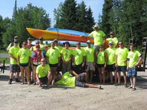 1st Annual Hatch Brook Kayak Run T-Shirt Photo