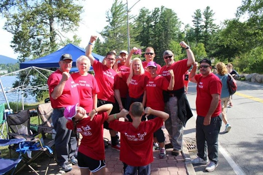 Team Tuck At Ironman Lake Placid T-Shirt Photo