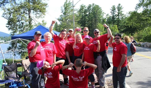 Team Tuck At Ironman Lake Placid T-Shirt Photo