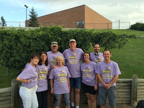 Five Trails Rotary Supports Relay For Life 2016 T-Shirt Photo