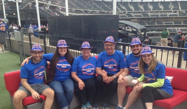 Dad's Surprise 65th! Let's Go Mets! T-Shirt Photo