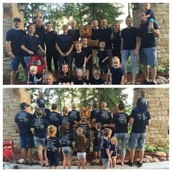 Winegar Family In Park City, Utah 2016 T-Shirt Photo