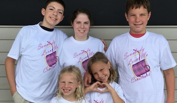 Picture of My Support Team Custom T-Shirt Design My Support Team T-Shirt Photo