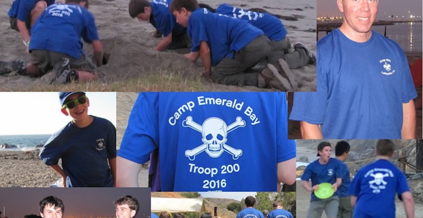 Picture of Custom Ink Is All Over Troop 200 Custom T-Shirt Design Custom Ink Is All Over Troop 200 T-Shirt Photo