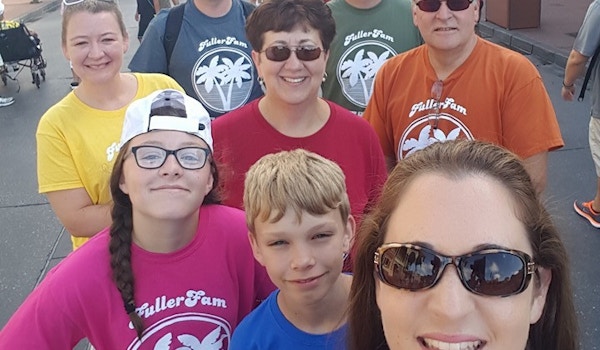 Fuller Family Disney Trip Selfie T-Shirt Photo