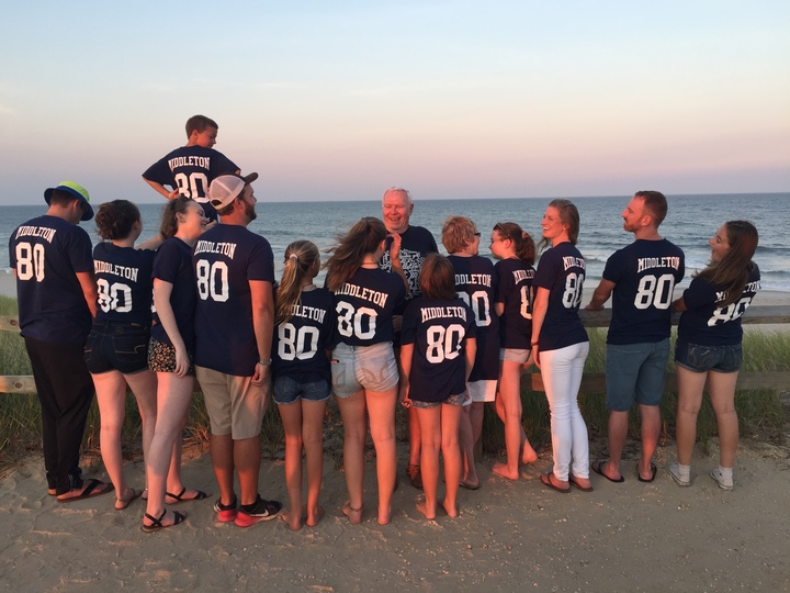 He's 80! T-Shirt Photo