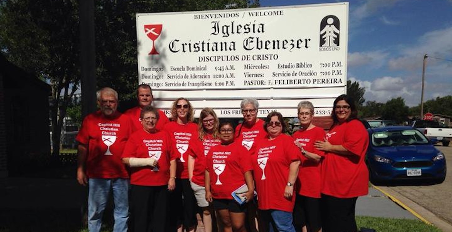 Chcc Mission Team In Los Fresnos Texas From Iowa T-Shirt Photo