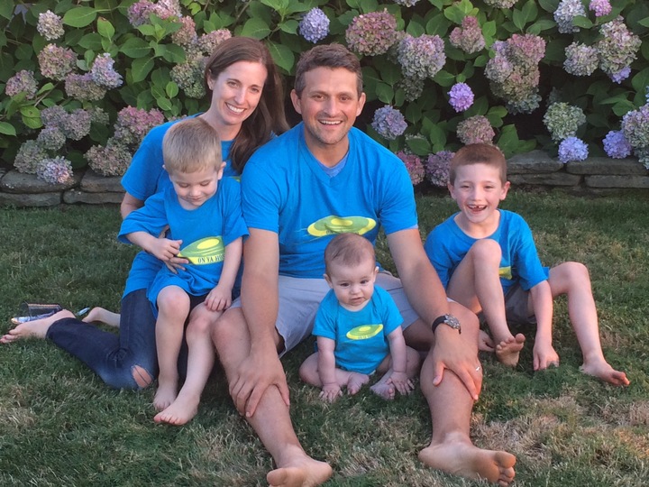 Family Of Five Fun, Fun, Fun T-Shirt Photo