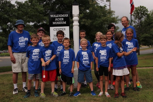 Campers At The Ager Museum T-Shirt Photo