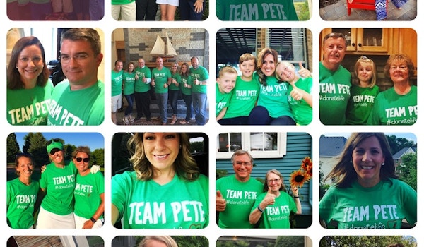 Team Pete   Donate Life! T-Shirt Photo