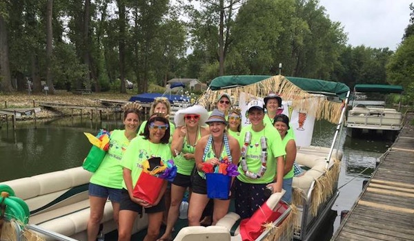 Picture of Happy Hour Fun On The Lake! Custom T-Shirt Design Happy Hour Fun On The Lake! T-Shirt Photo