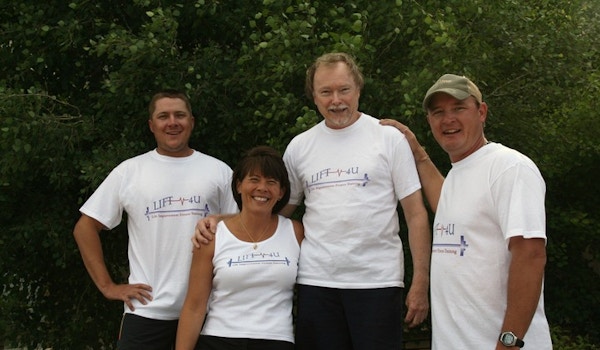 Picture of Heliskiing Guys Custom T-Shirt Design Heliskiing Guys T-Shirt Photo