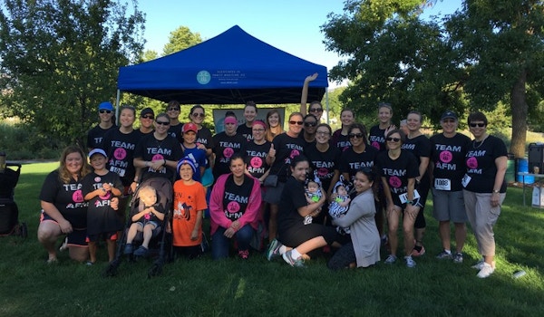 Team Afm At The 2016 Run For Hope 5k T-Shirt Photo