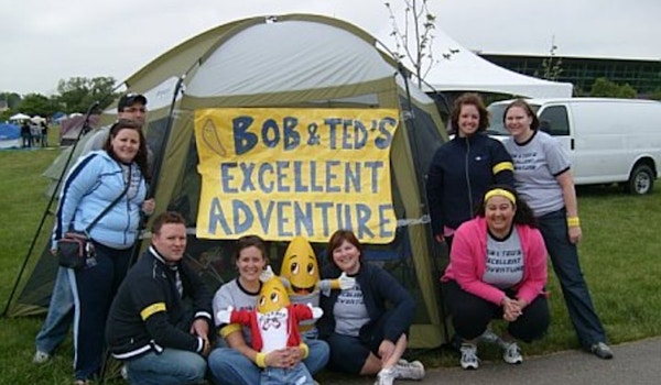 Bob & Ted's Excellent Adventure Relay Team T-Shirt Photo
