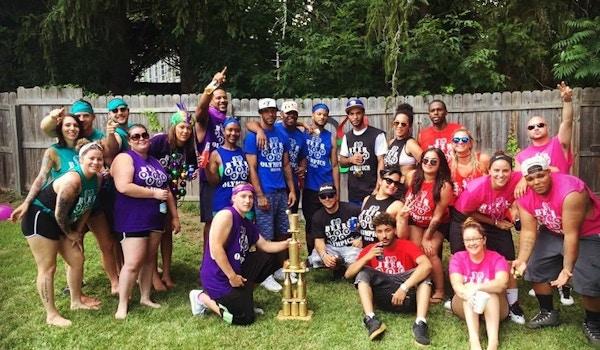 Picture of Beer Olympics Custom T-Shirt Design Beer Olympics T-Shirt Photo