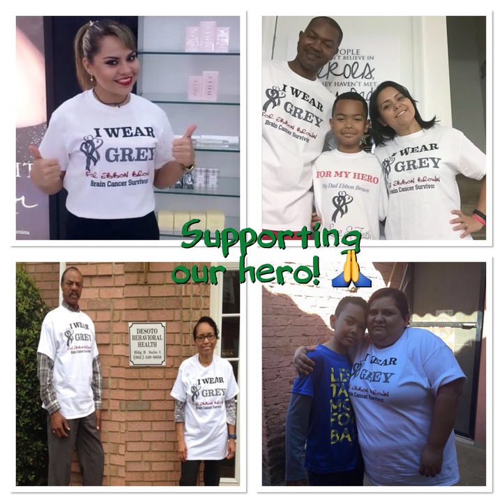 Supporting Our Hero!  T-Shirt Photo