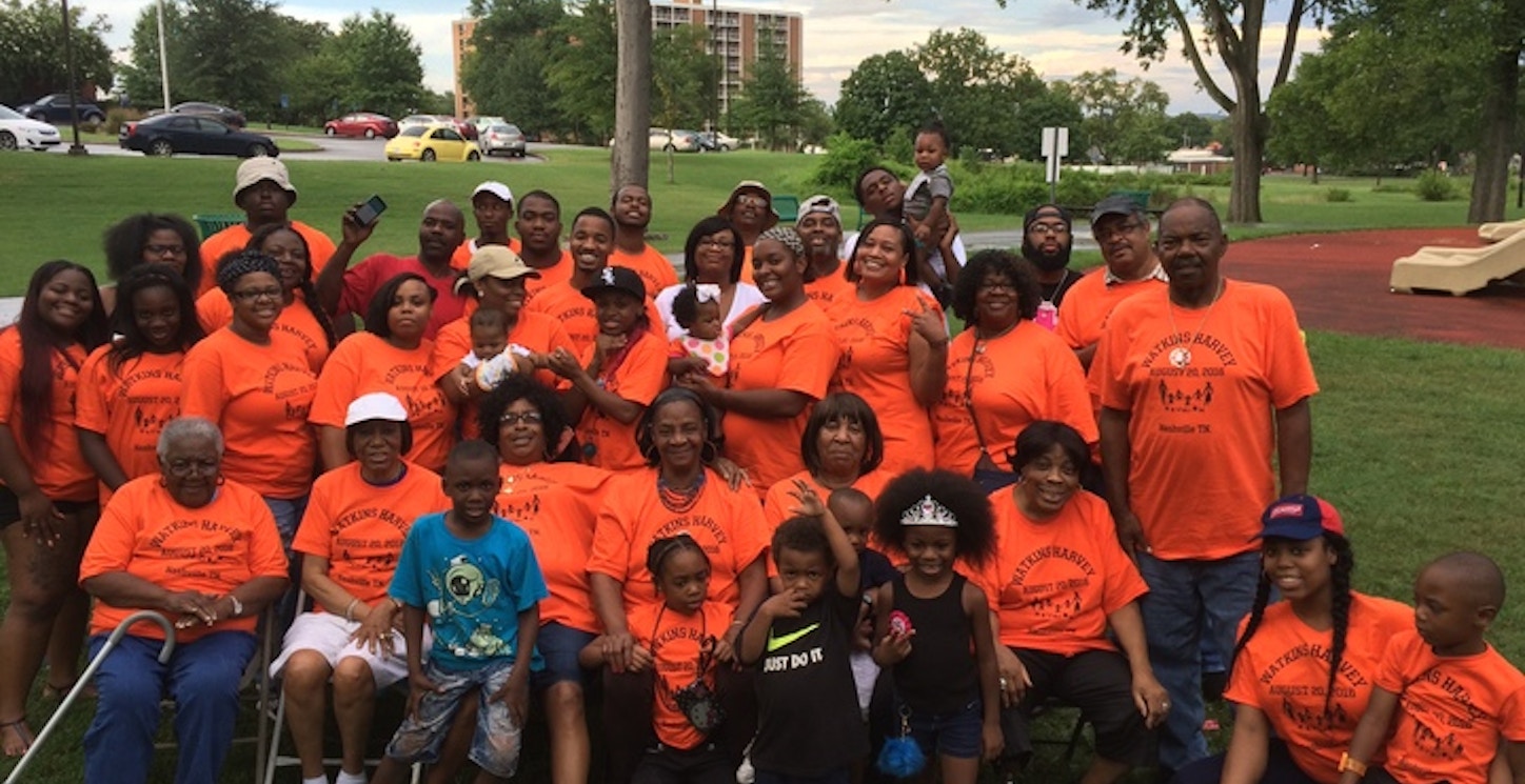 Picture of Watkins Family Reunion Custom T-Shirt Design Watkins Family Reunion T-Shirt Photo