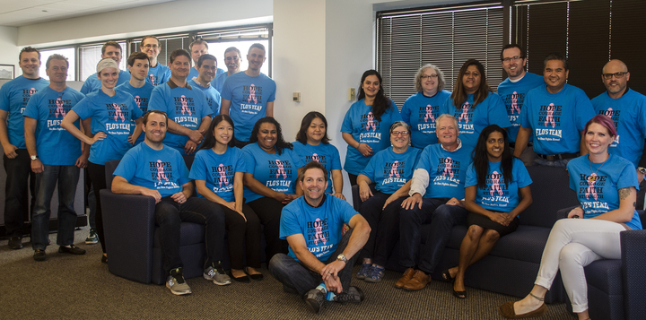 Blue Cares T-Shirt Photo