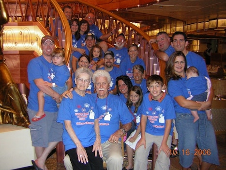 Family Cruise Celebrating 60 Years Of Marriage! T-Shirt Photo